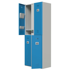 Автоматический шкаф-локер  CARDDEX LP-4M, Серия: LP, Количество секций: 4, Бесконтактный считыватель:  Mifare