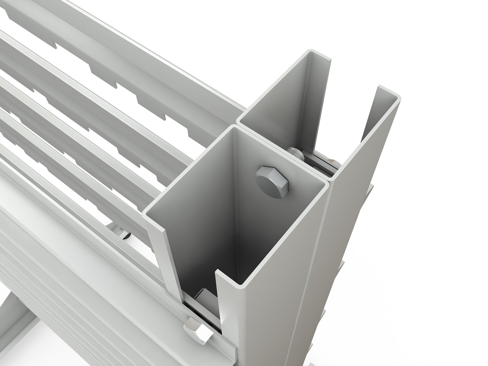 ER-00024051 Стеллаж для пластиковых лотков SORTEX односторонний 1500x1000x450.01