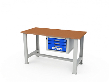 ER-00019208 Стол рабочий стационарный WOKER PRO 06.1500